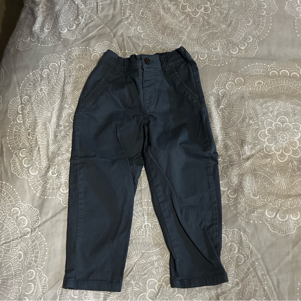 Blue/grey linen pants